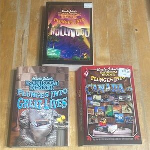 3 Uncle John's Bathroom Reader Books